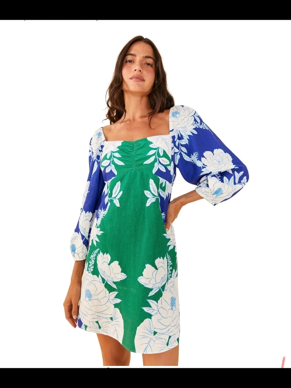 Farm Rio Soft Garden Mini Dress Nwt Size Xxs